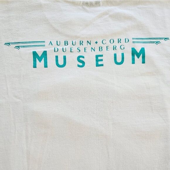 Vintage Auburn Cord Duesenberg Car Museum 1994 Festival Graphic Tee T-Shirt XL - Picture 9 of 11